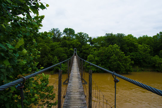 Suspended Walkway Shenandoah River Valley