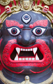 Bhairab Mask from Nepal