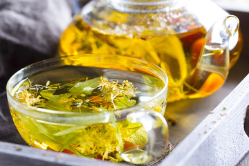 Tea Herbs Vitamins medical tea linden thyme
