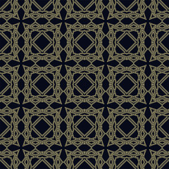 Seamless abstract ornamental pattern. Template for design