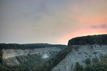 Letchworth State Park at Dawn