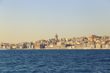 View of Galata Tower From a Sunny Day