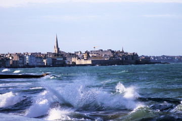 Saint-Malo Grandes mar&eacute;es 