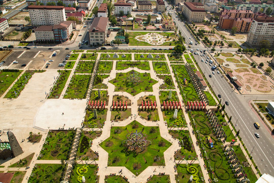 Flower Park in Grozny