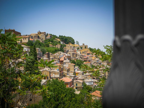 Sicilian Village on a Hill