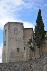Fototapeta na wymiar Melfi Castle in Basilicata