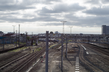 Fototapeta na wymiar 鉄道の風景