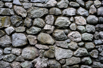 Cobblestone wall texture