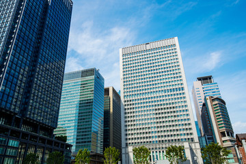 Obraz premium ビジネス・オフィスビル