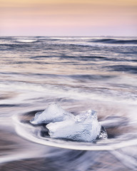 Diamond beach of Iceland