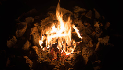 Fototapeta premium Campfire Ring