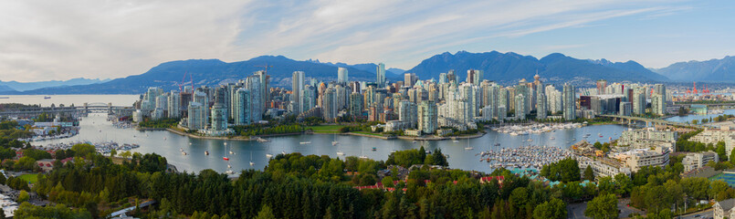 Panorama van Vancouver BC