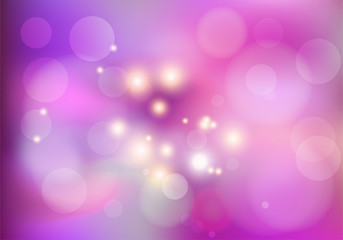 Abstract bokeh colorful circles