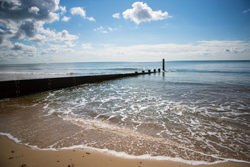 Southbourne Beach at low tide