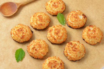 sweet coconut cookies