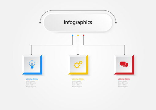 Infographic design vector Business concept steps or processes can be used for workflow layout, diagram, annual report, web design