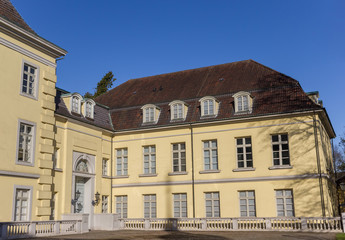 Fototapeta na wymiar Courtyard of the Oldenburg castle