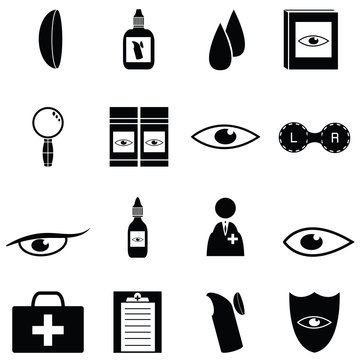 Eye Doctor Icon Set