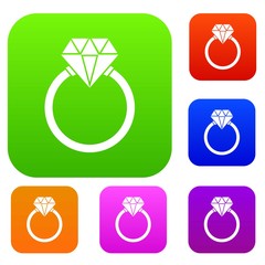 Ring LGBT set collection