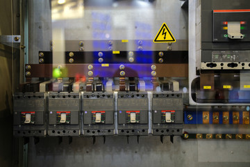 Electrical switch gear and circuit breakers are usually securely locked in the control rooms of new commercial buildings