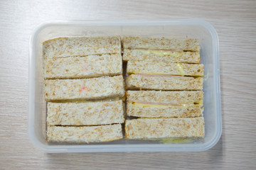 Sandwich is very good breakfast