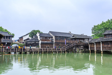 Fototapeta na wymiar China ancient town, Wuzhen