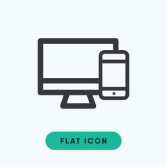 Responsive vector icon