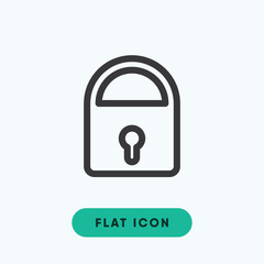 Lock security vector icon