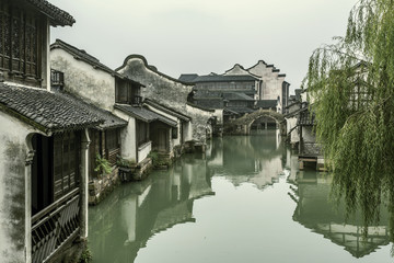 Naklejka premium China ancient town, Wuzhen