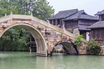 Naklejka premium China ancient town, Wuzhen