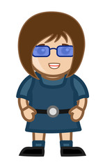 Cute Fashionable Kid Girl