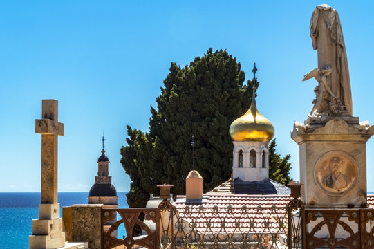 Cementerio de Menton, Costa Azul,Francia