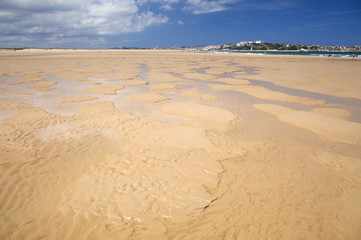 wide expanse of sand at El Puntal