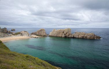 Fototapeta premium Cantabria, Costa Quebrada