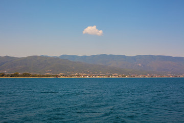 Obraz premium View from Stavros in Greece
