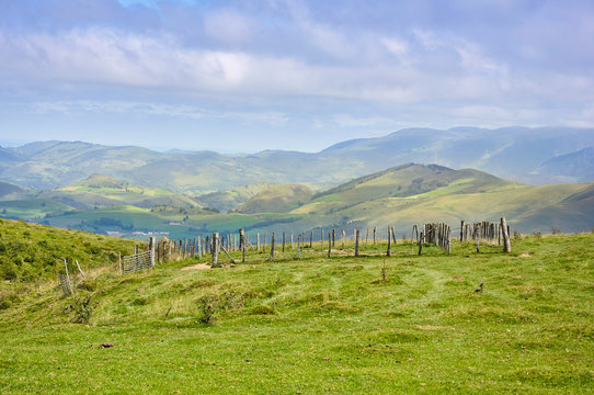 Valle de A&eacute;zcoa, redil, Navarra, Espa&ntilde;a