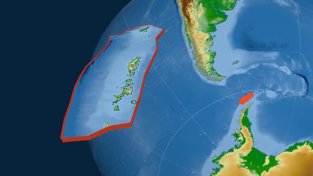 Shetland tectonic plate. Physical