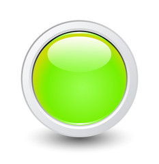Glossy Button  - vector clip-art illustration