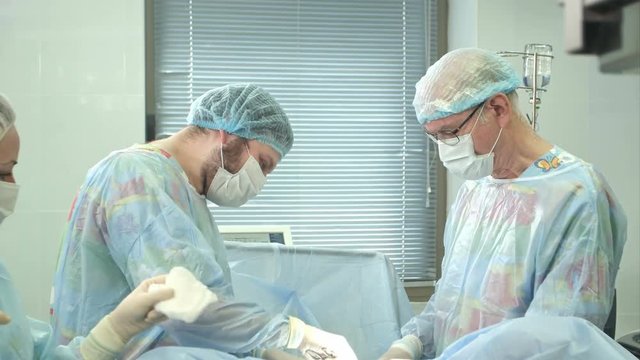 Ending of surgical operation