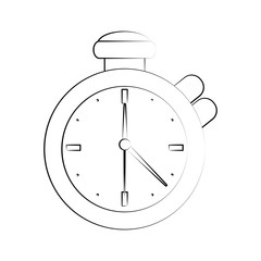 Timer chronometer symbol icon vector illustration graphic design