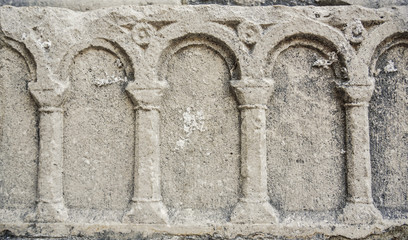 Abstract texture of a stone wall.