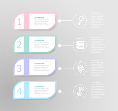 abstract timeline infographic background