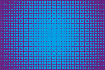 Abstract monochrome halftone pattern. Comic background. Dotted backdrop with circles, dots, point.