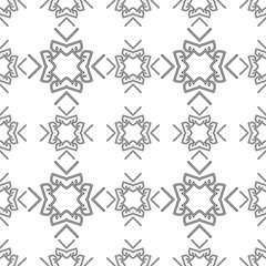 Seamless abstract ornamental pattern. Template for design