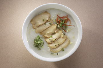 Congee with abalone