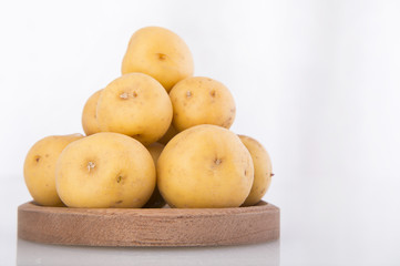 Yellow potato (Solanum phureja)
