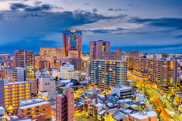 Fototapeta premium Kanazawa, Japan Skyline