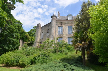 Fototapeta na wymiar Château-mairie de Château-Renault, commune d'Indre et Loir