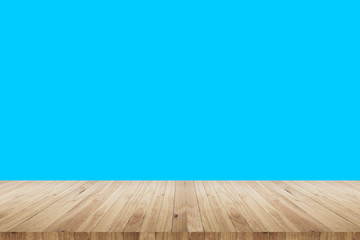 Wood and colored background
