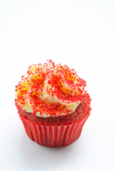 Cupcakes on a white plate
